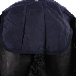 HKM Staldeken 1200D 340g Met Loopsplit Donkerblauw -Exporteren Paard Gear Winkel agradi a12011081 6.0412c1