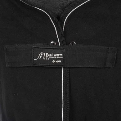 HKM Zweetdeken Mr. Feel Warm Zwart/zilver 2 HKM Zweetdeken Mr. Feel Warm Zwart/zilver - Afbeelding 2