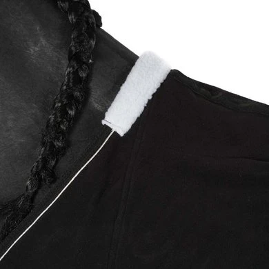 HKM Zweetdeken Mr. Feel Warm Zwart/zilver 4 HKM Zweetdeken Mr. Feel Warm Zwart/zilver - Afbeelding 4