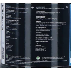 Synovium MSM Pure 1kg -Exporteren Paard Gear Winkel agradi a1207417 5.c8aa70