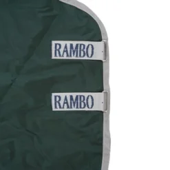 Rambo Halsstuk Original Lite 0g Green/Silver -Exporteren Paard Gear Winkel agradi hw aaaan0 gi00 me 4.4e5291