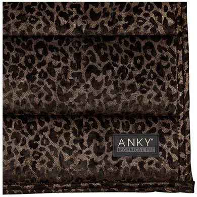 ANKY Zadeldekje Leopard Print Dressuur Copper Full 2 ANKY Zadeldekje Leopard Print Dressuur Copper Full - Afbeelding 2