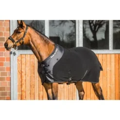 Back On Track Fleecedeken Supreme Zwart -Exporteren Paard Gear Winkel bot 061a3166 2141.c57c17