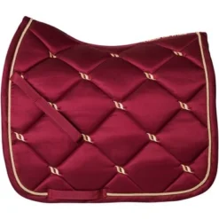 Back On Track Zadeldekje Night Collection Dressuur Donkerrood