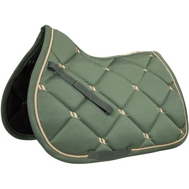 Back On Track Zadeldekje Night Collection Springen Olive Green 2 Back On Track Zadeldekje Night Collection Springen Olive Green - Afbeelding 2