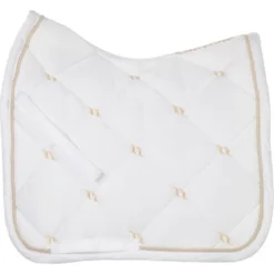 Back On Track Zadeldekje Nights Collection Dressuur Wit Full
