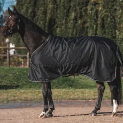 Back On Track Outdoordeken Obsidian 0g Met Afneembare Hals Zwart -Exporteren Paard Gear Winkel bot 2608 2010 obsidian turnout rug web 15.627b8a