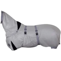 Premiere Vliegendeken Hals Buikflap Mesh Grijs -Exporteren Paard Gear Winkel br 375105 b030 01.8b7221