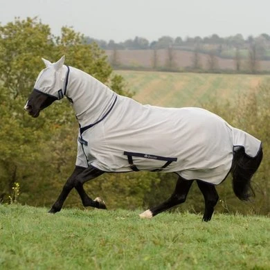 Bucas Freedom Fly Sheet Full Neck Silver 1 Bucas Freedom Fly Sheet Full Neck Silver
