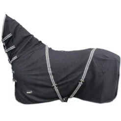 Catago Fleecedeken Met Hals Zwart -Exporteren Paard Gear Winkel catago 49251501.14df6c
