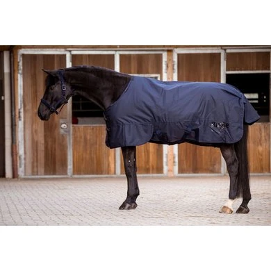 Covalliero Winterdeken RugBe 300g Dark Navy 2 Covalliero Winterdeken RugBe 300g Dark Navy - Afbeelding 2