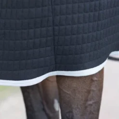 Dominick Fleecedeken Thermo Zwart/Grijs -Exporteren Paard Gear Winkel dominick dom dominick thermo cooler black 3.fe1902