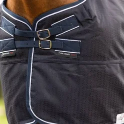 Dominick Outdoordeken Lite 0g Navy/Wit -Exporteren Paard Gear Winkel dominick outdoor dom dominick outdoor rug 2.af337b