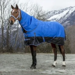 EQUITHÈME Rug Tyrex Aisance 1200D 0g Blauw/Zwart -Exporteren Paard Gear Winkel ekk 400941863blwzwrt3.7f8779 1