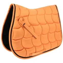 EQUITHÈME Zadeldekje Satin Veelzijdigheid Oranje Full