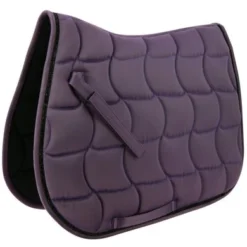 EQUITHÈME Zadeldekje Satin Veelzijdigheid Paars Full