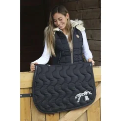 PÉNÉLOPE Pénélope Zadeldekje Classique Springen Zwart Full -Exporteren Paard Gear Winkel ekkia 204801022 1.d6322d