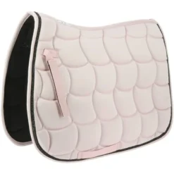 EQUITHÈME Zadeldekje Satin Veelzijdigheid Lichtroze Full