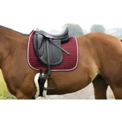 Riding World Zadeldekje Girly Dressuur Bordeaux Full -Exporteren Paard Gear Winkel ekkia 204 545 033 ambi.1dadcf