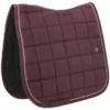 EQUITHÈME Zadeldekje Suède Dressuur Bordeaux Full