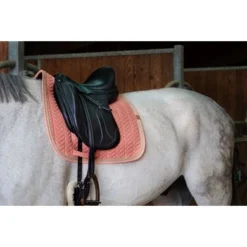 Equithème Zadeldekje Softy Dressuur Zalm -Exporteren Paard Gear Winkel ekkia 204 766 025 ambi1.434b65