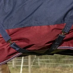 EQUITHÈME Outdoordeken Tyrex 1200D 0g Combo Navy/Bordeaux -Exporteren Paard Gear Winkel ekkia z06785 400 935 463 ambi3 det1.f2c30d