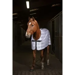 Riding World Vliegendeken Mesh Wit -Exporteren Paard Gear Winkel ekkia z06955 400 010 163.0f0186