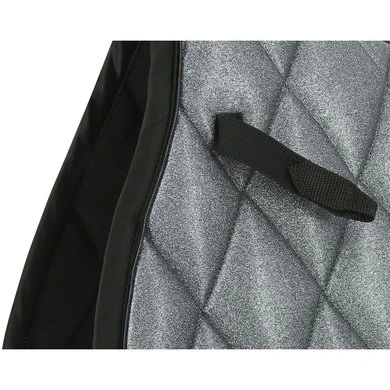 EQUITHÈME Zadeldekje Glitter Zilver Full 3 EQUITHÈME Zadeldekje Glitter Zilver Full - Afbeelding 3