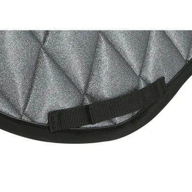 EQUITHÈME Zadeldekje Glitter Zilver Full 4 EQUITHÈME Zadeldekje Glitter Zilver Full - Afbeelding 4