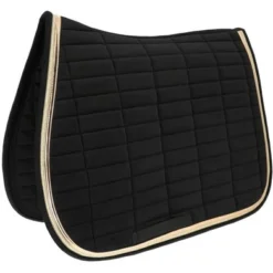 EQUITHÈME Zadeldekje Mosaïque Dressuur Zwart/Rosegold Full