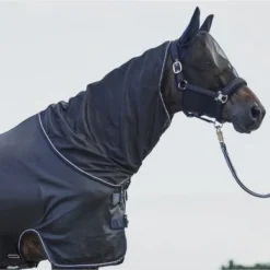 Eskadron Vliegendeken Platinum Pure Afneembare Hals Navy -Exporteren Paard Gear Winkel eskadron esk 0123 kam 135031 376 380.651d75