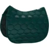 Eskadron Zadeldekje Glossy Wave Dressuur Racing Green Pony