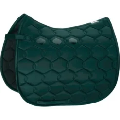 Eskadron Zadeldekje Glossy Wave Dressuur Racing Green Pony