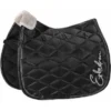 Eskadron Zadeldekje Satin Dressuur Zwart