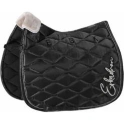 Eskadron Zadeldekje Satin Dressuur Zwart