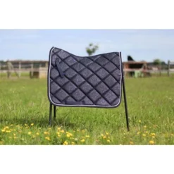 HB Zadeldekje Sparkling Glitter Springen Navy Full -Exporteren Paard Gear Winkel hb 633 glitter navy full.562837
