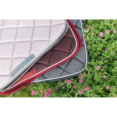 HB Zadeldekje Sparkling Glitter Springen Antraciet Full 3 HB Zadeldekje Sparkling Glitter Springen Antraciet Full - Afbeelding 3