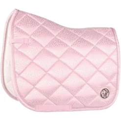 Harry's Horse Zadeldekje Reverso Leopard Dressuur Roze Full