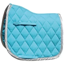 Harry's Horse Zadeldek Next Dressuur Turquoise/Zilver Full