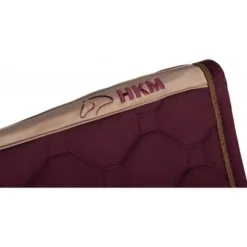 HKM Zadeldekje Emma Dressuur Bordeaux/Camel -Exporteren Paard Gear Winkel hkm 12880 3.cfbca4