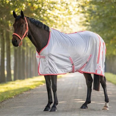 HKM Vliegendeken Classic Polo Wit 1 HKM Vliegendeken Classic Polo Wit