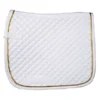 HKM Zadeldek Dressuur Wit/Goud