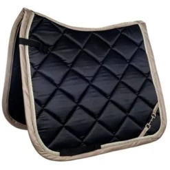 Lauria Garrelli Zadeldekje Golden Gate Bit Dressuur Zwart