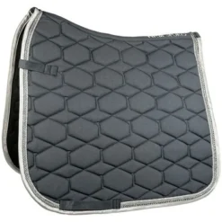 HKM Zadeldekje Crystal Fashion DR Donkergrijs Full