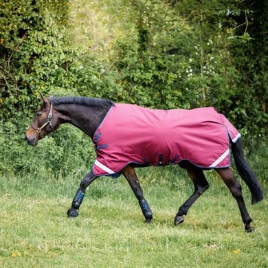 Rambo Original Turnout Lite L/A 0g Burgundy/Teal/Navy 1 Rambo Original Turnout Lite L/A 0g Burgundy/Teal/Navy