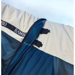 Rambo Summer Series Turnout 0g Navy/Grey -Exporteren Paard Gear Winkel hw aaatks bj00 rambo summer series turnout liner hood loops 2 600x620.732a19