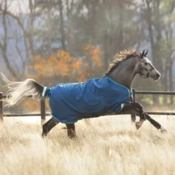 Rhino Original Turnout Lite Navy/Aqua -Exporteren Paard Gear Winkel hw aaba91 baja rhino original turnout lite 5.36519d