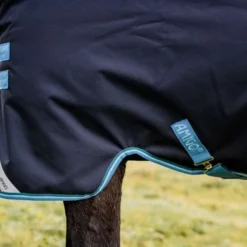 Amigo Bravo 12 Turnout 50g Navy/Turquoise -Exporteren Paard Gear Winkel hw aara16 bedc amigo bravo 12 turnout lite 100g 3.4d9fc6