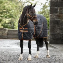 Rambo Staldeken 200g Zwart/Oranje