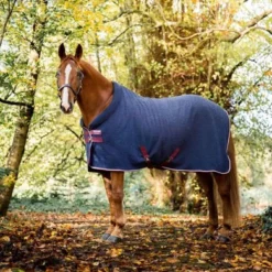 Horseware Embossed Cosy Neck Cooler Navy/Burgundy/Wit